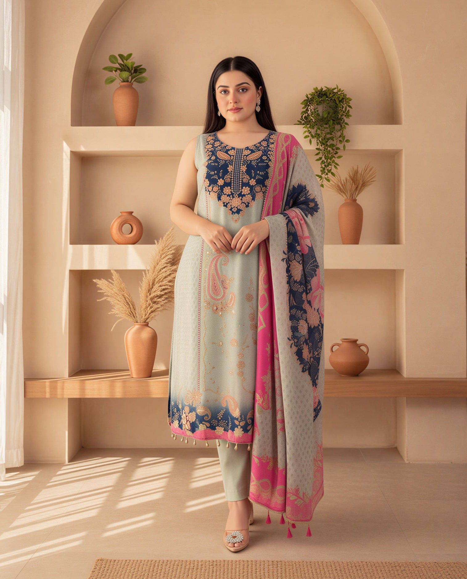 Jesica Heavy Fancy Pair with Dupatta set