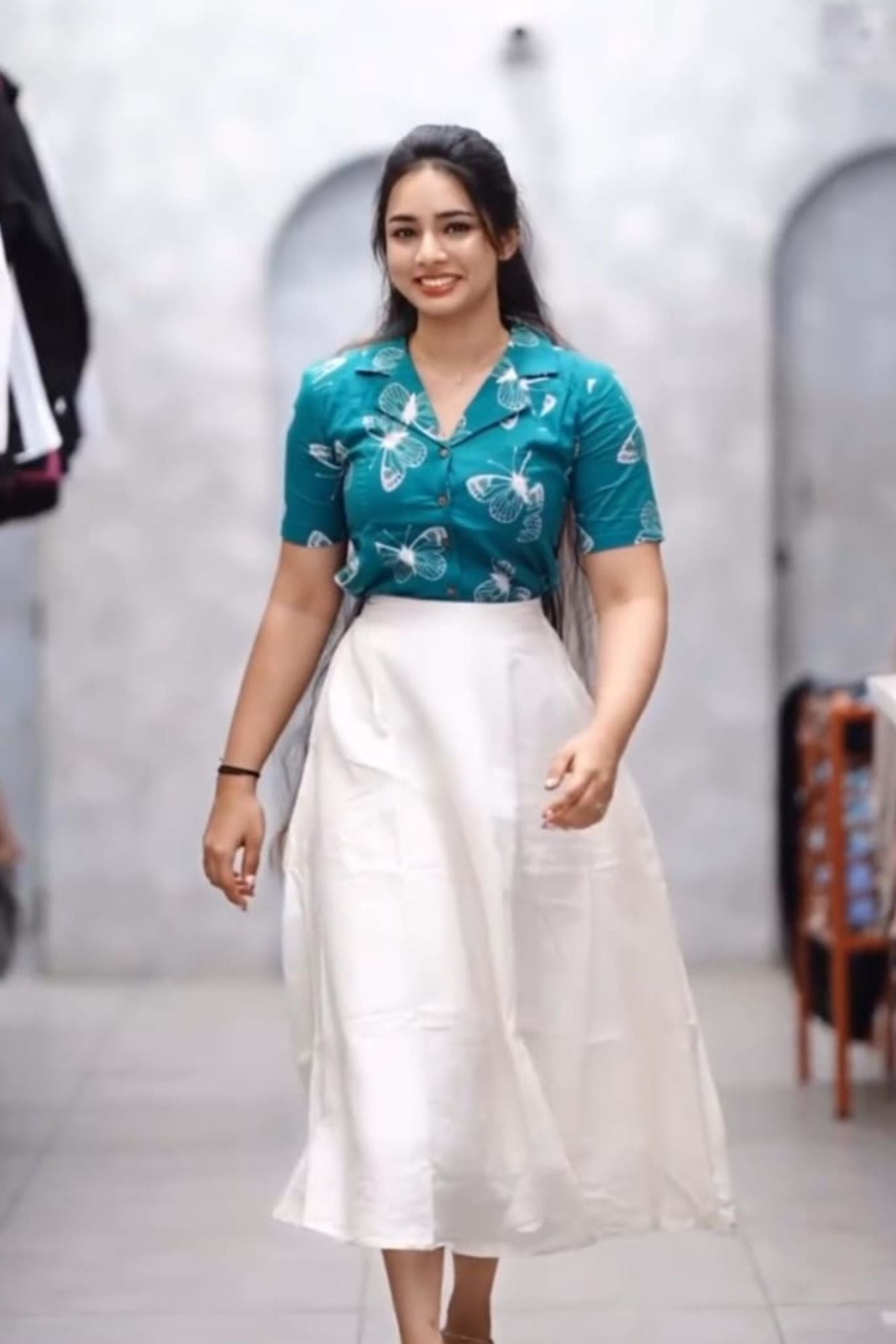 Vintage Morden Skirt style Set for Women