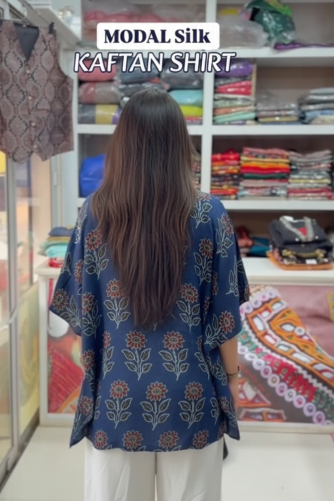 Kudbi's Heer Fancy Kaftan Style Shirt only