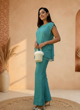Radhika-2 Fancy Crop top 3 pcs designer set