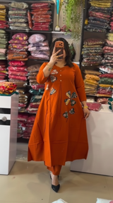 Kudbi's Love-Leaf Cotton Co-ords Set