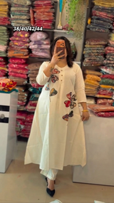 Kudbi's Love-Leaf Cotton Co-ords Set