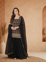 Frisha Heavy Embroidered Kurta Set with Dupatta