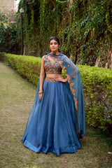 Kudbi Elvina Embroidered Lehenga Choli Set | Festive & Wedding Wear for Women