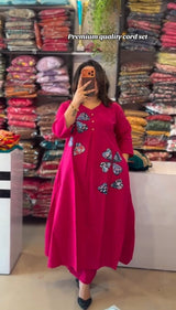 Kudbi's Love-Leaf Cotton Co-ords Set